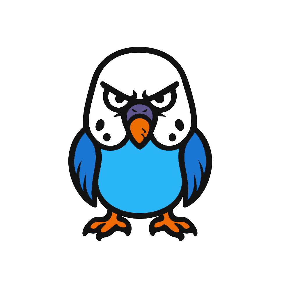 Mad Budgie Games logo